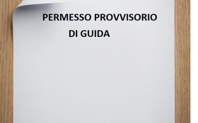 Permessi Provvisori Di Guida